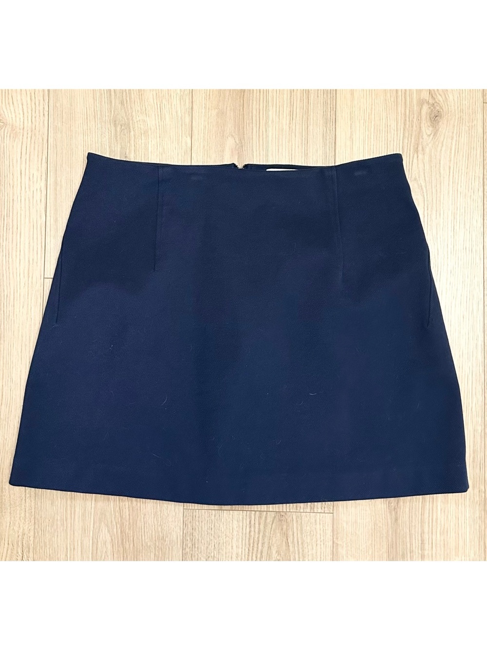 COS Navy Mini Skirt - Clean A-Line